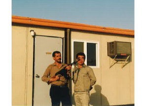 1984年10月 IJPC マシャール・キャンプにて