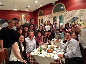 会社の30周年記念同窓会(2017年)